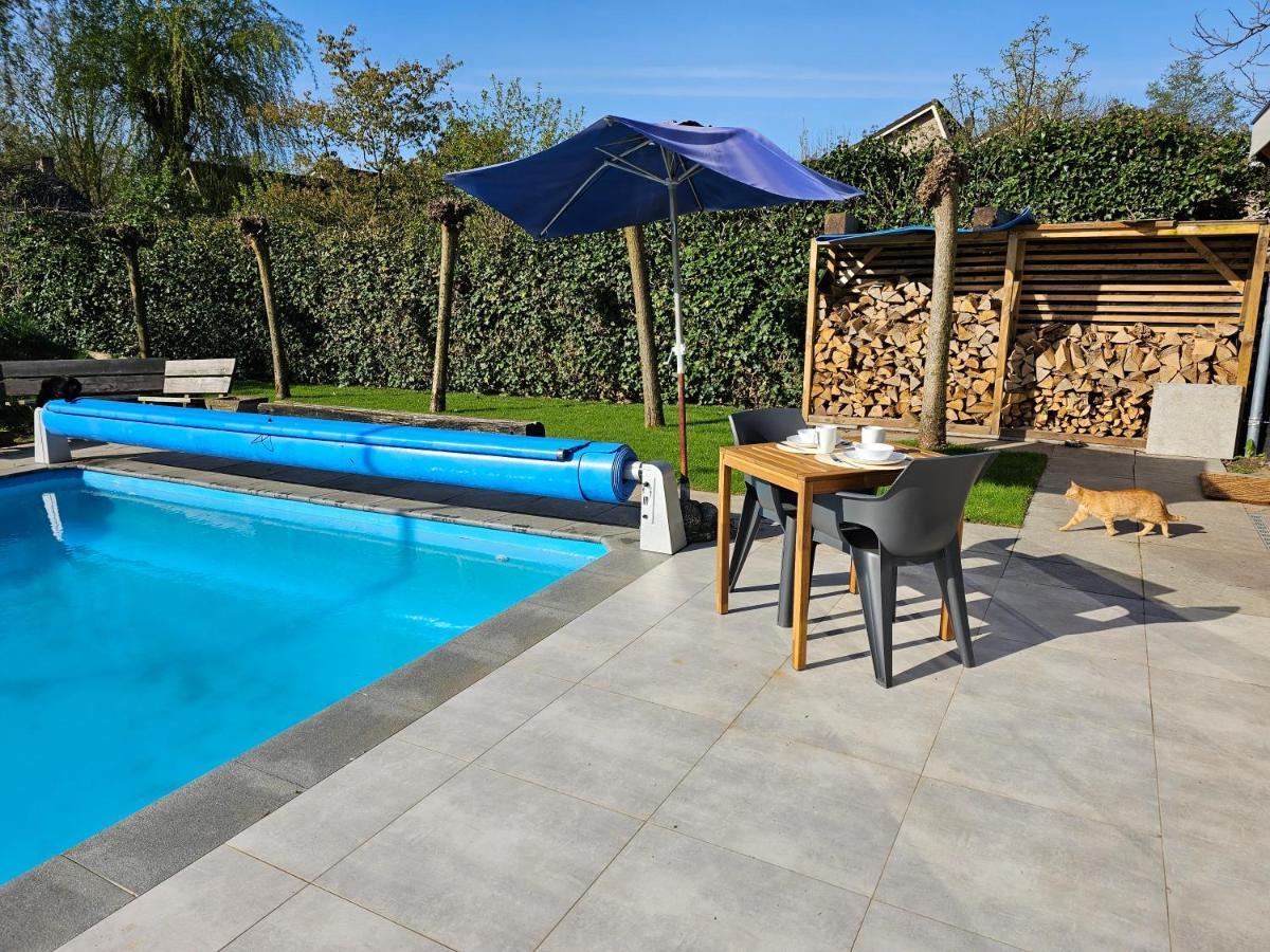 Ham Annex Met Prive Jacuzzi Villa Almelo Exteriör bild