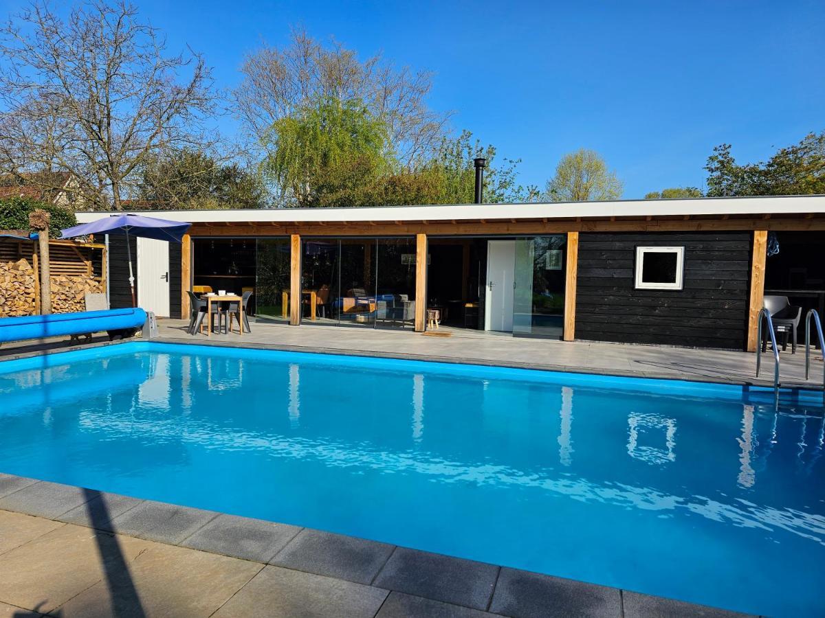 Ham Annex Met Prive Jacuzzi Villa Almelo Exteriör bild